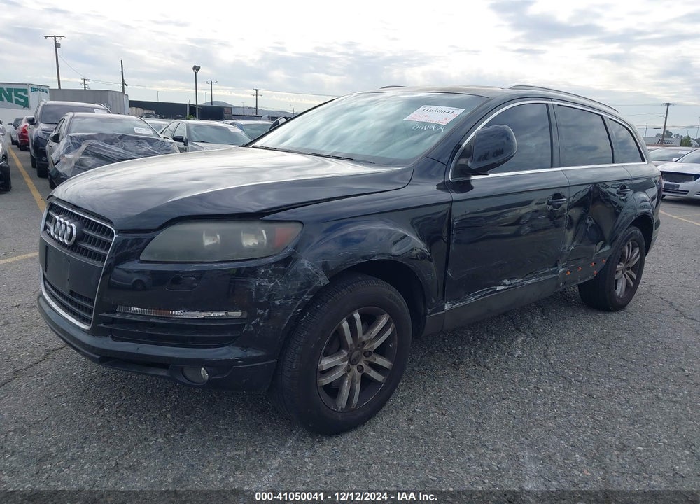 2009 AUDI Q7 3.6 5 PASSENGER/3.6 PREMIUM VIN: WA1AY74L69D012101