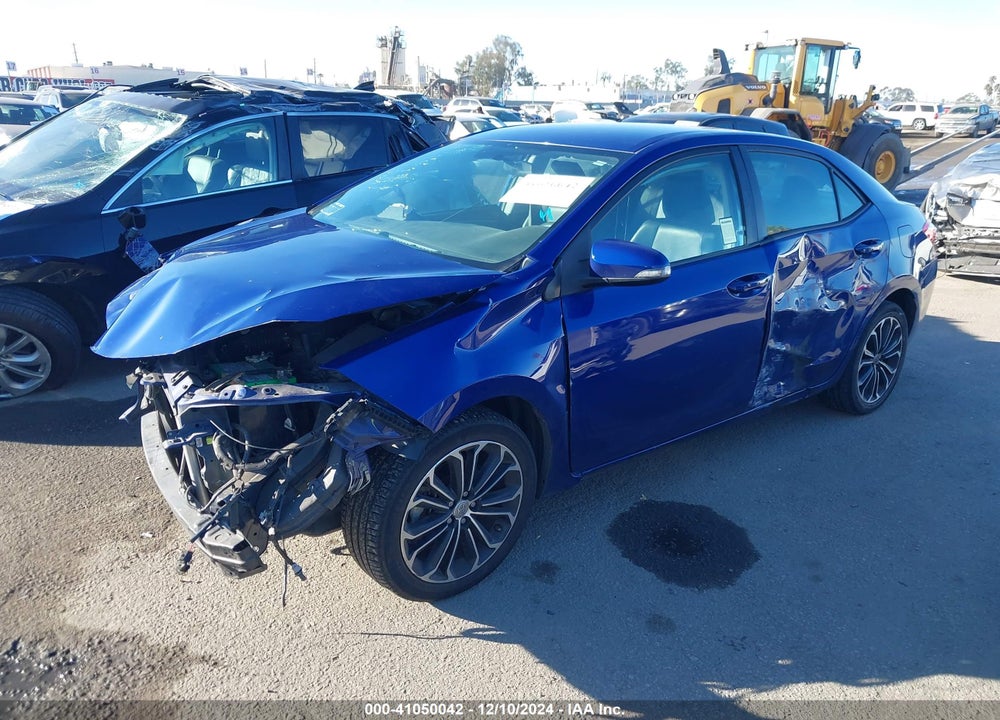2014 TOYOTA COROLLA S PLUS VIN: 5YFBURHE3EP020709