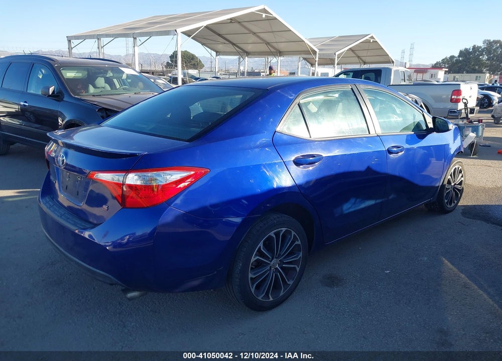 2014 TOYOTA COROLLA S PLUS VIN: 5YFBURHE3EP020709