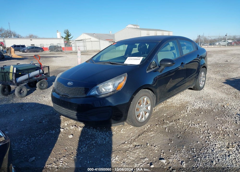 2015 KIA RIO LX VIN: KNADM4A30F6458890