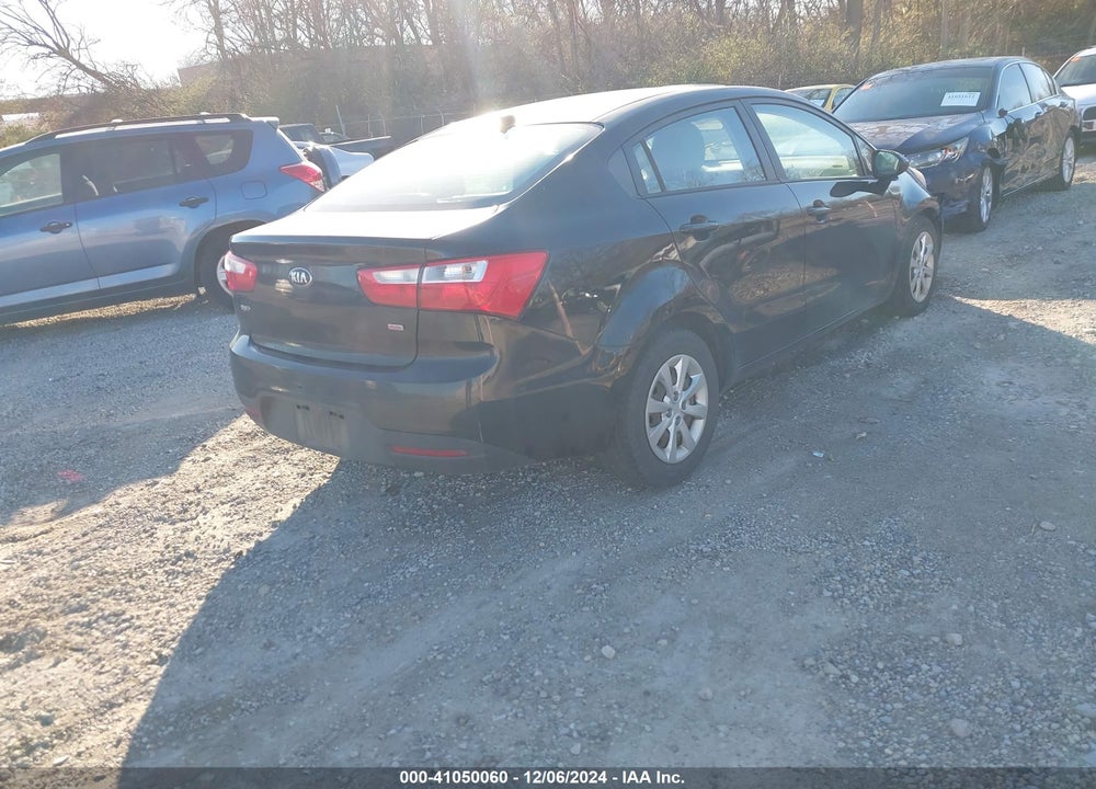 2015 KIA RIO LX VIN: KNADM4A30F6458890