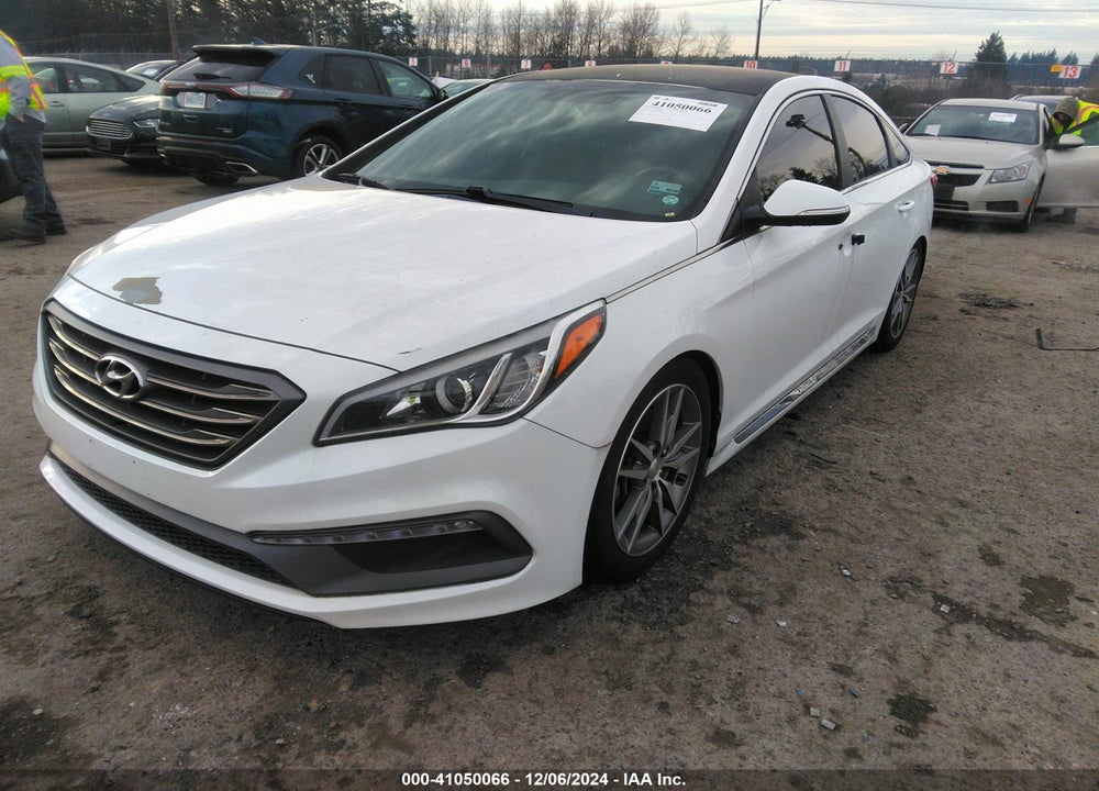 2017 HYUNDAI SONATA SPORT 2.0T VIN: 5NPE34AB2HH528349