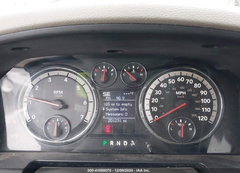2009 DODGE RAM 1500 VIN: 1D3HB18TX9S767784