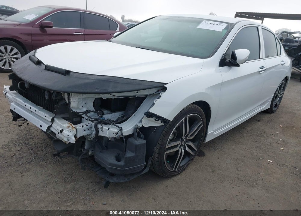 2017 HONDA ACCORD SPORT SE VIN: 1HGCR2F1XHA076847