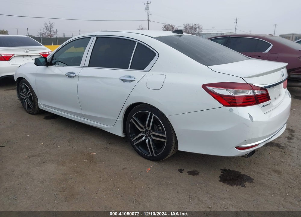2017 HONDA ACCORD SPORT SE VIN: 1HGCR2F1XHA076847