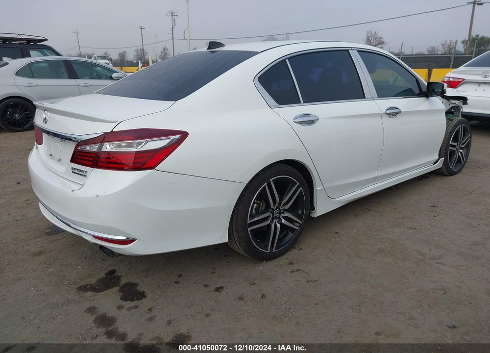 2017 HONDA ACCORD SPORT SE VIN: 1HGCR2F1XHA076847