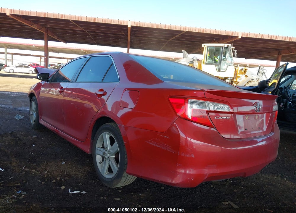 2012 TOYOTA CAMRY VIN: 4T1BF1FKXCU549929