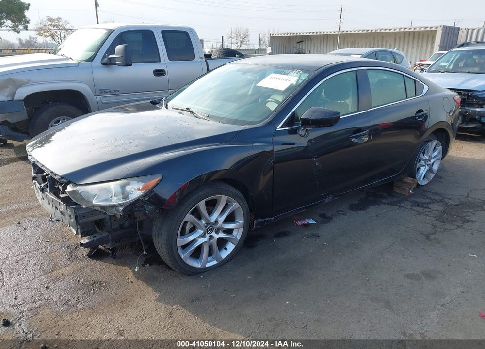 2014 MAZDA 6 I TOURING VIN: JM1GJ1V62E1132855