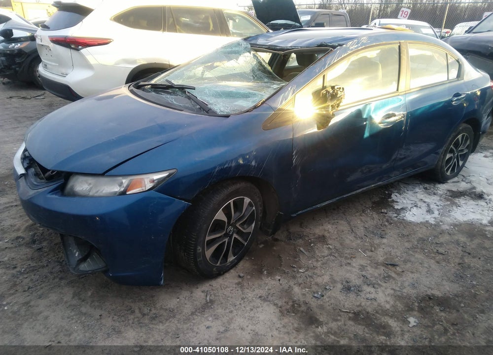 2014 HONDA CIVIC EX VIN: 2HGFB2F86EH537053