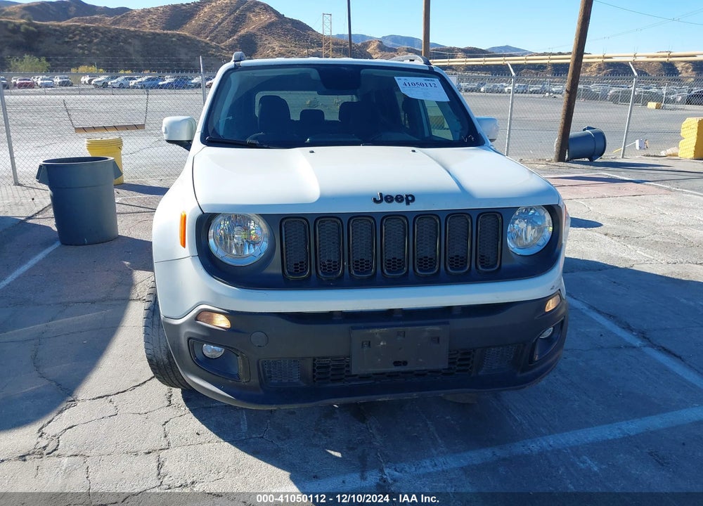 2018 JEEP RENEGADE ALTITUDE FWD VIN: ZACCJABB7JPJ20143