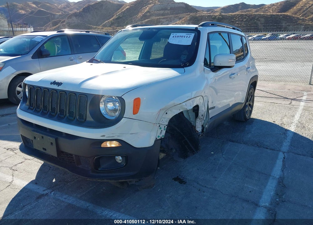 2018 JEEP RENEGADE ALTITUDE FWD VIN: ZACCJABB7JPJ20143