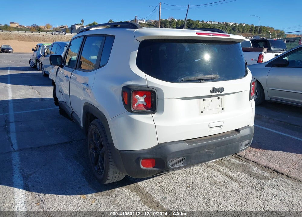 2018 JEEP RENEGADE ALTITUDE FWD VIN: ZACCJABB7JPJ20143