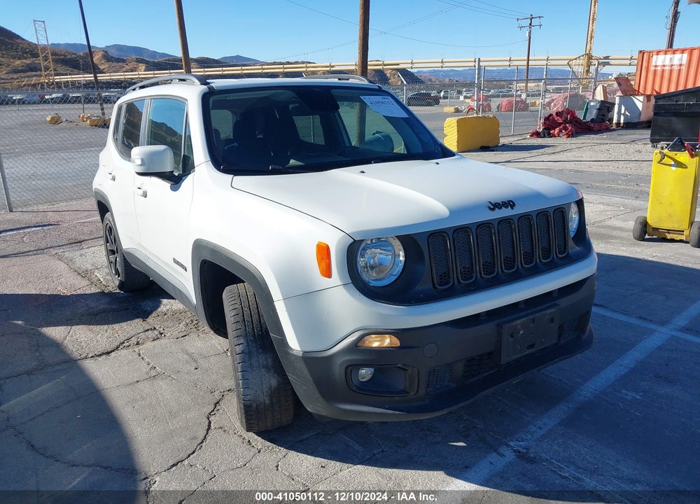 2018 JEEP RENEGADE ALTITUDE FWD VIN: ZACCJABB7JPJ20143