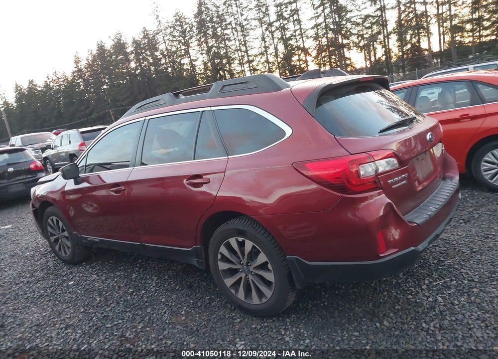 2016 SUBARU OUTBACK 2.5I LIMITED VIN: 4S4BSAJC6G3297264