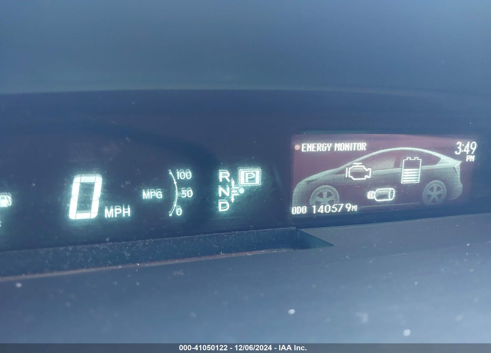 2013 TOYOTA PRIUS TWO VIN: JTDKN3DU5D1732648