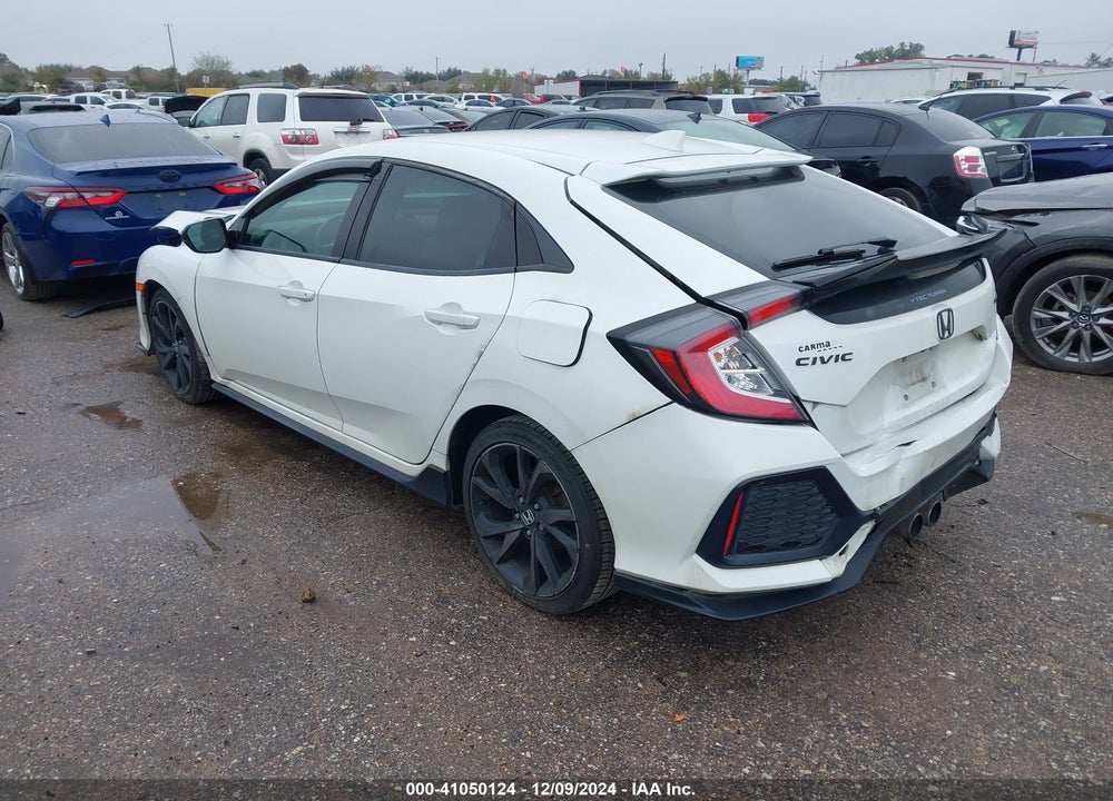 2018 HONDA CIVIC SPORT VIN: SHHFK7G42JU219405