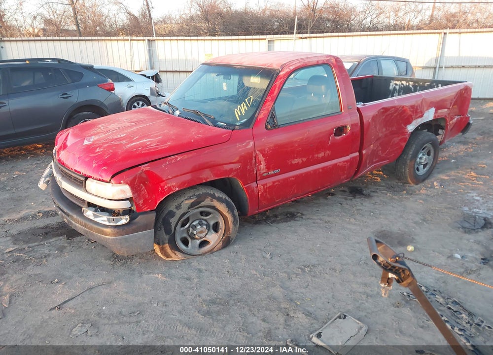 2002 CHEVROLET SILVERADO 1500 VIN: 1GCEC14W42Z122876