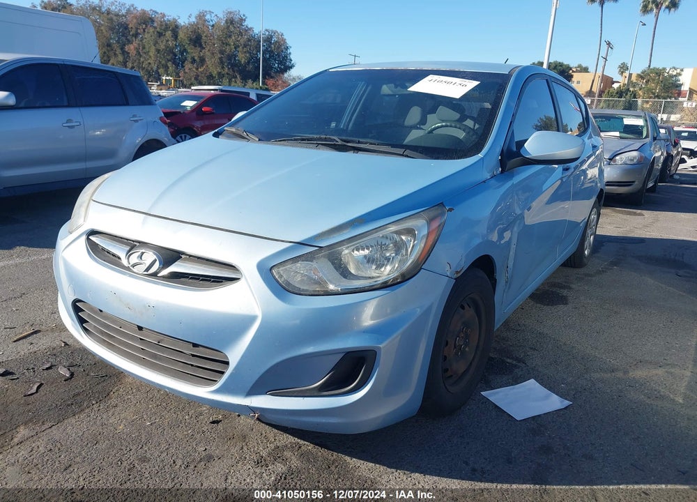 2013 HYUNDAI ACCENT GS VIN: KMHCT5AE2DU111882