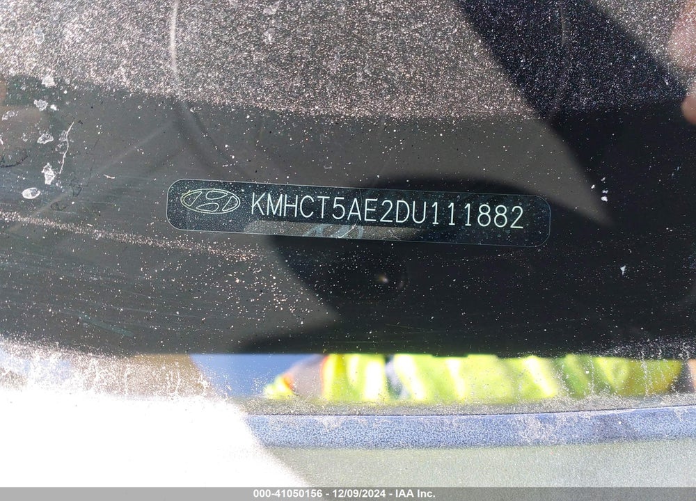 2013 HYUNDAI ACCENT GS VIN: KMHCT5AE2DU111882