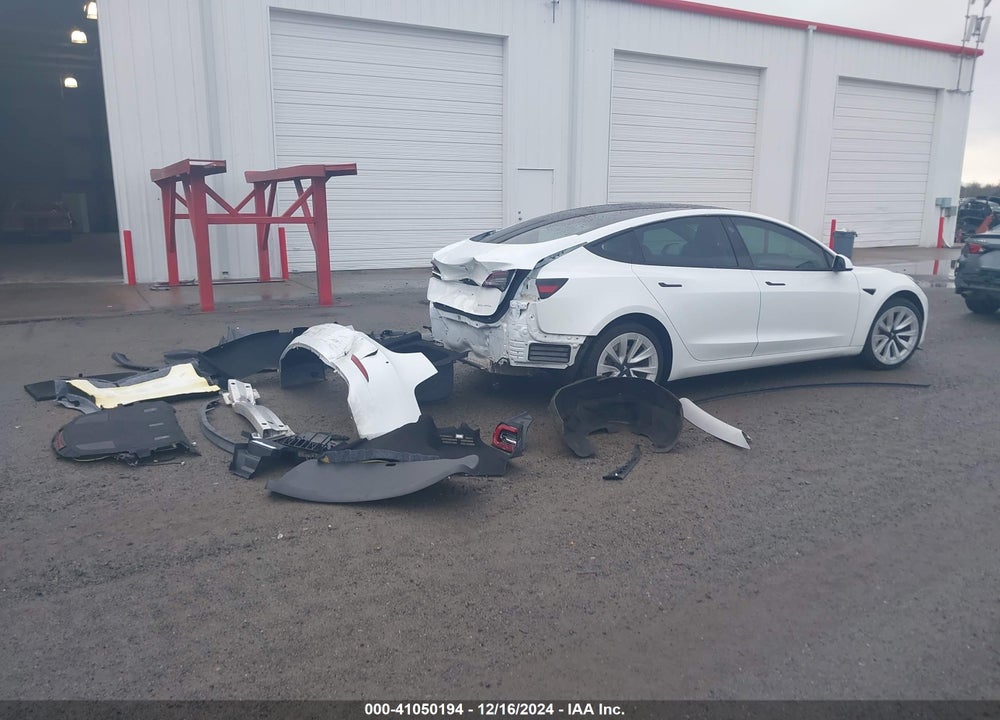2021 TESLA MODEL 3 LONG RANGE DUAL MOTOR ALL-WHEEL DRIVE VIN: 5YJ3E1EBXMF999202