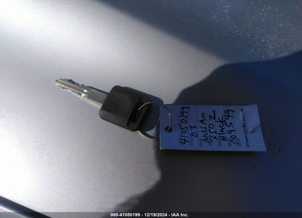 2003 NISSAN 350Z TOURING VIN: JN1AZ34E63T009549