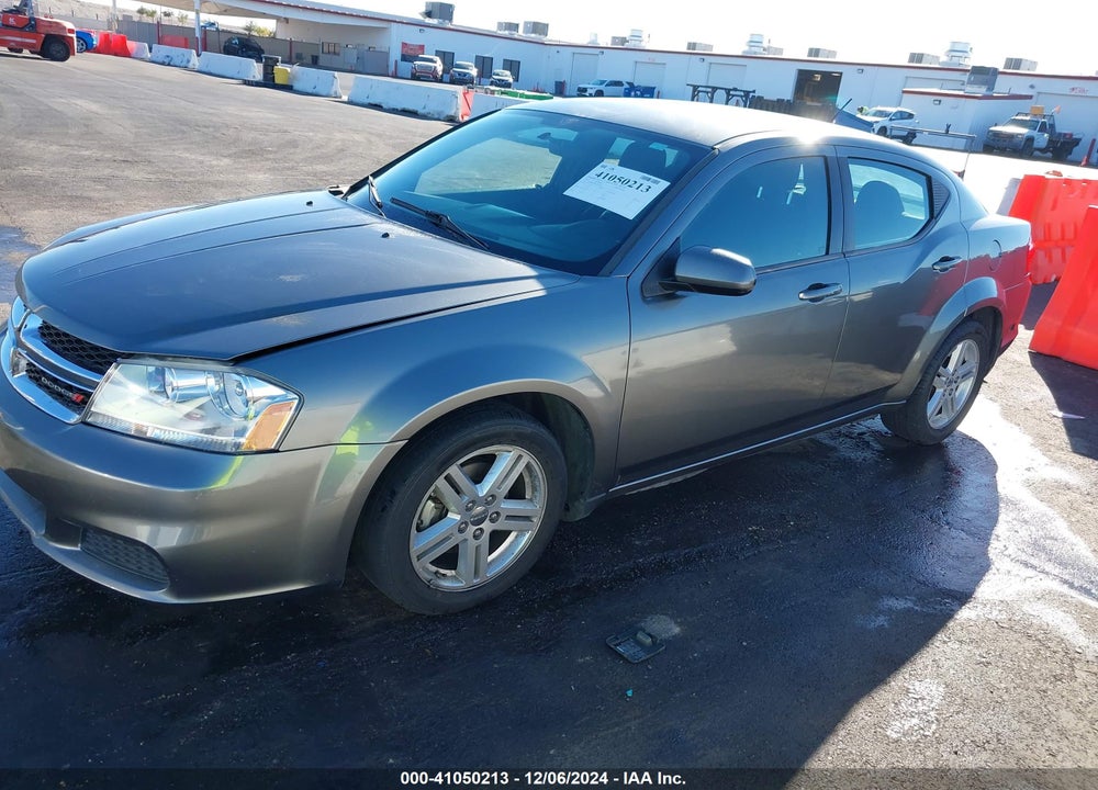 2012 DODGE AVENGER SXT VIN: 1C3CDZCB9CN219781