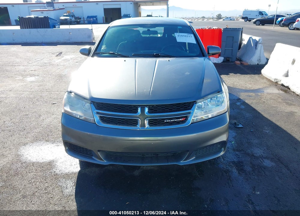 2012 DODGE AVENGER SXT VIN: 1C3CDZCB9CN219781