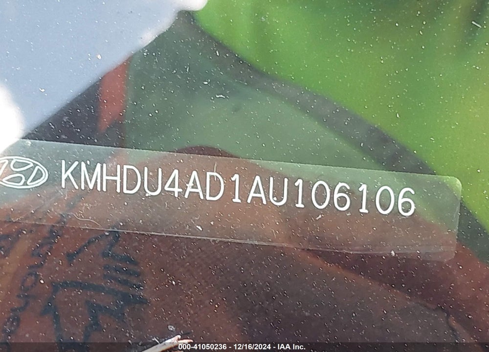 2010 HYUNDAI ELANTRA GLS VIN: KMHDU4AD1AU106106