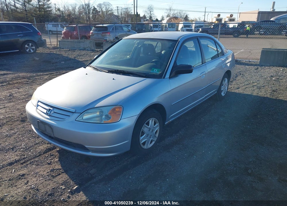 2003 HONDA CIVIC LX VIN: 2HGES16573H505253