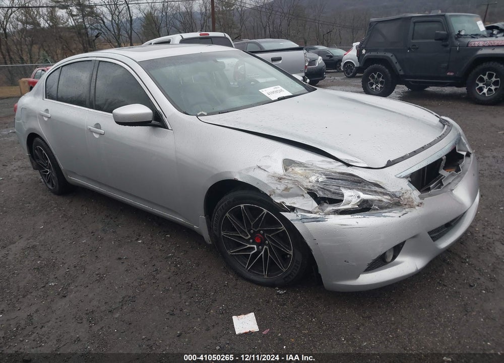 2013 INFINITI G37X VIN: JN1CV6AR0DM751552