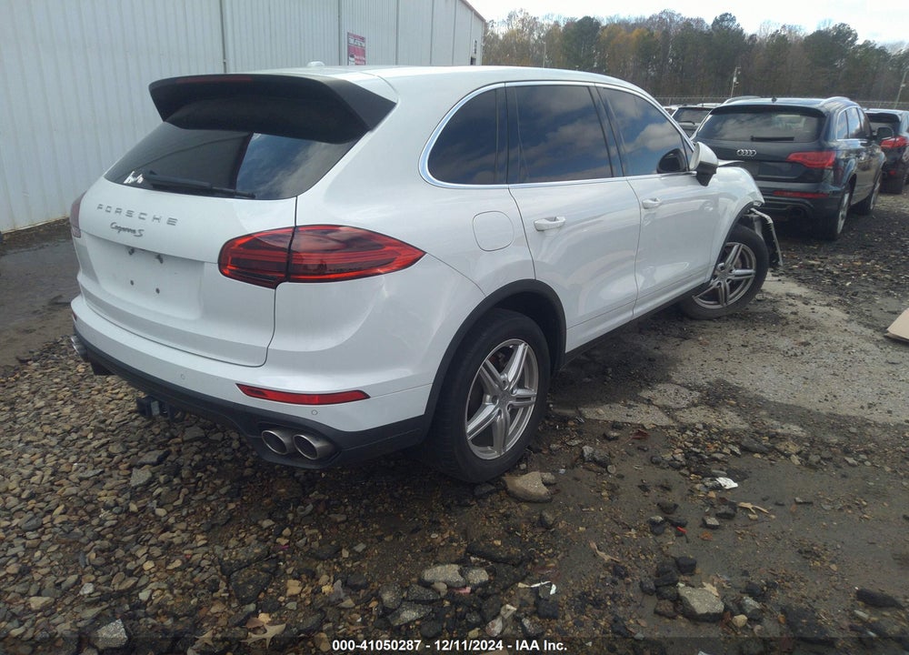 2015 PORSCHE CAYENNE S VIN: WP1AB2A28FLA57157