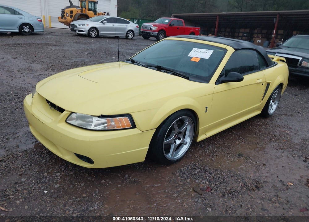 2001 FORD MUSTANG COBRA VIN: 1FAFP46V11F189102