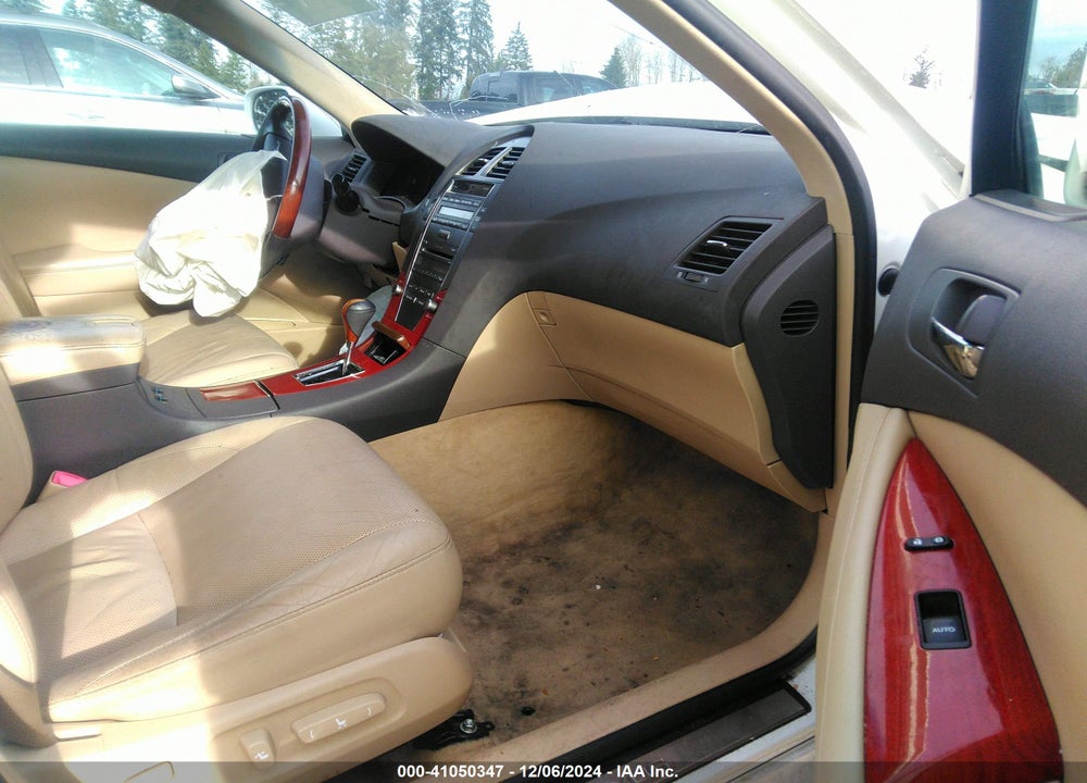 2008 LEXUS ES 350 VIN: JTHBJ46G182161599