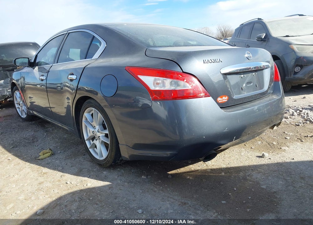 2009 NISSAN MAXIMA 3.5 S VIN: 1N4AA51E79C823342
