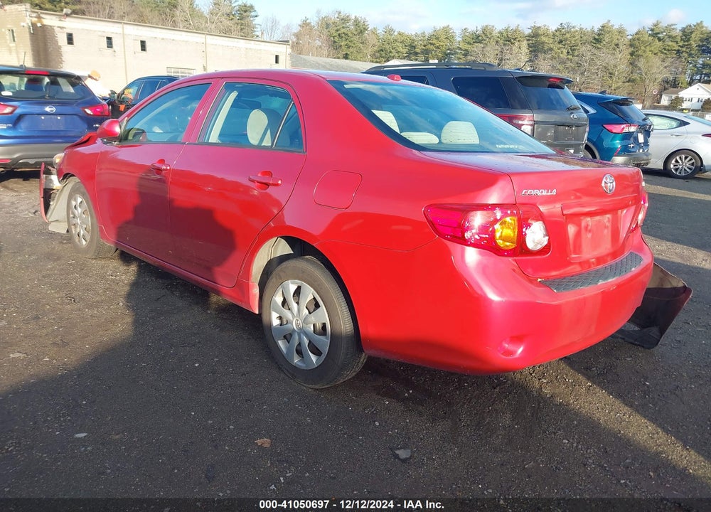 2009 TOYOTA COROLLA LE VIN: JTDBL40E39J027154