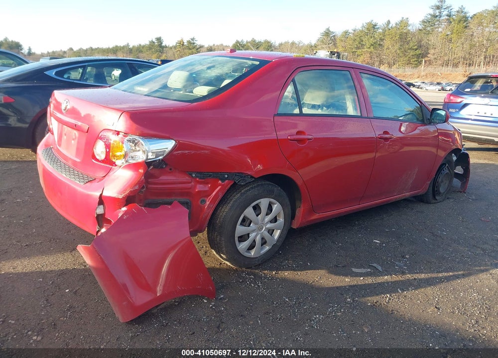 2009 TOYOTA COROLLA LE VIN: JTDBL40E39J027154