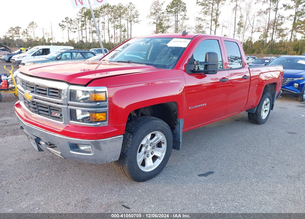 2014 CHEVROLET SILVERADO 1500 2LT VIN: 1GCVKREH2EZ165554