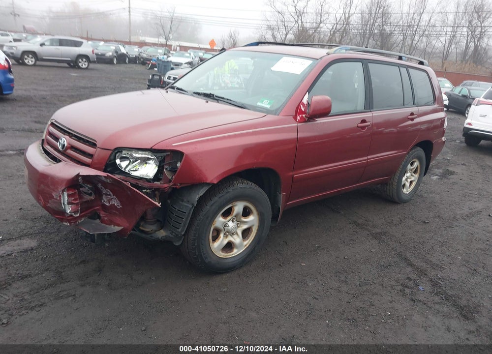 2005 TOYOTA HIGHLANDER VIN: JTEHD21A350039419