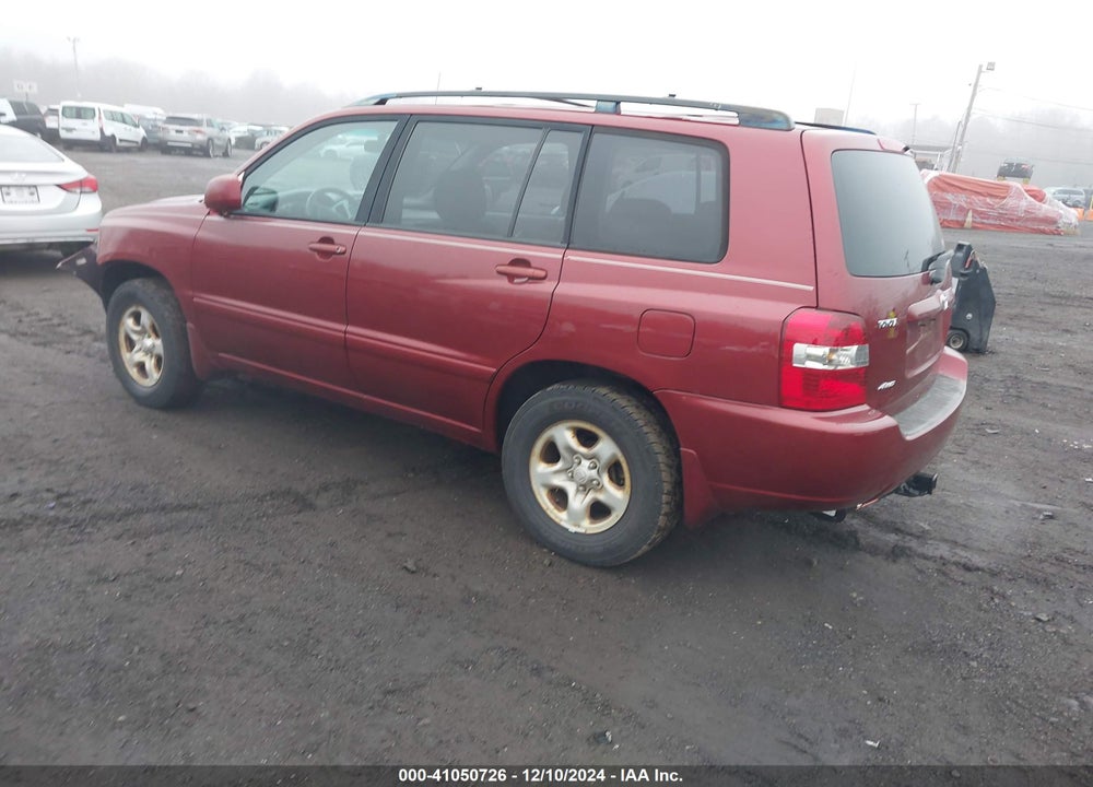 2005 TOYOTA HIGHLANDER VIN: JTEHD21A350039419