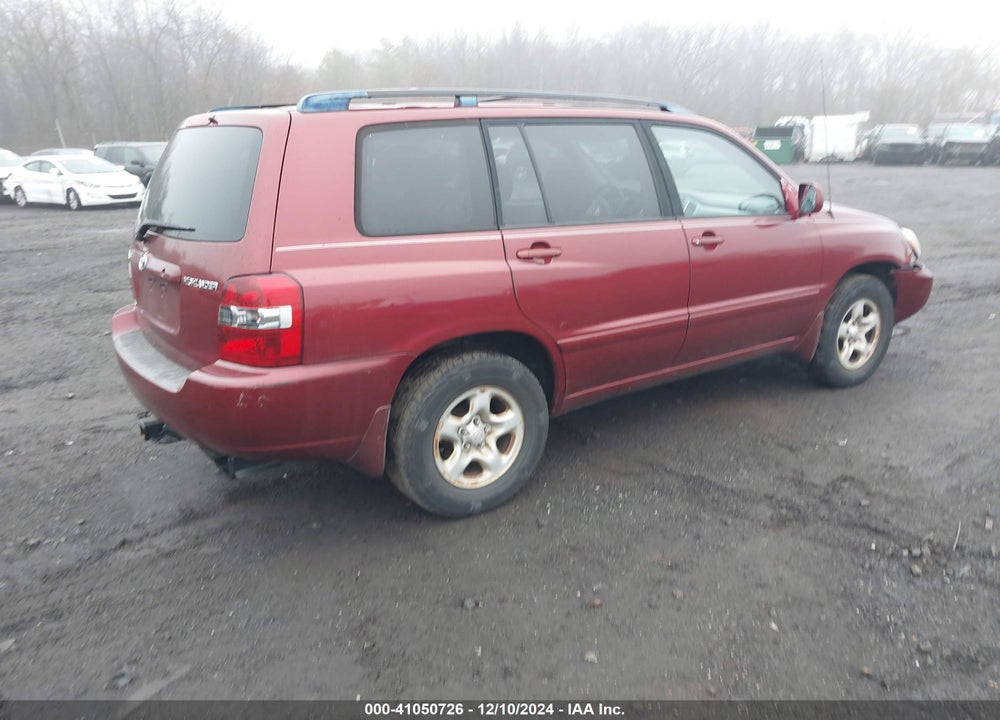 2005 TOYOTA HIGHLANDER VIN: JTEHD21A350039419