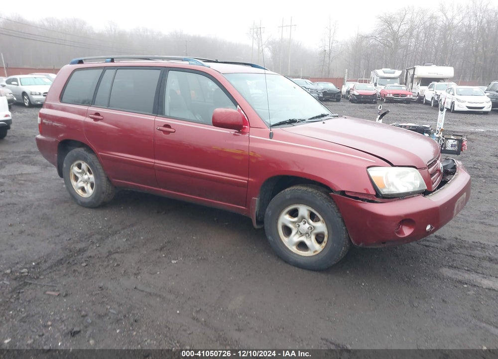 2005 TOYOTA HIGHLANDER VIN: JTEHD21A350039419
