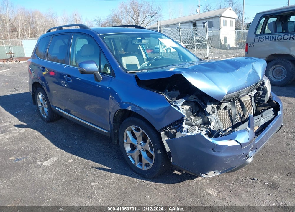 2016 SUBARU FORESTER 2.5I TOURING VIN: JF2SJAVC8GH408600
