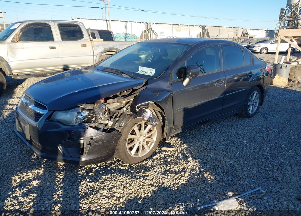 2013 SUBARU IMPREZA 2.0I PREMIUM VIN: JF1GJAC68DH009804