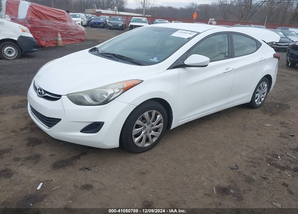 2012 HYUNDAI ELANTRA GLS VIN: 5NPDH4AE1CH143252
