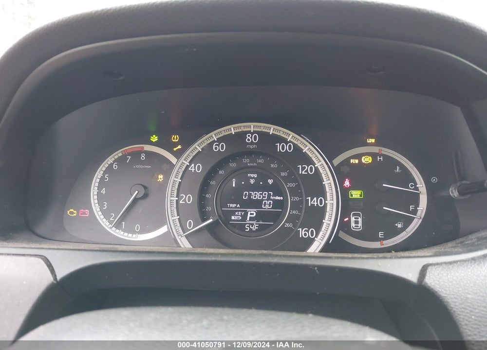 2013 HONDA ACCORD EX-L VIN: 1HGCR2F85DA209649