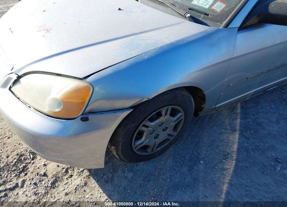 2002 HONDA CIVIC LX VIN: 2HGES15522H567241