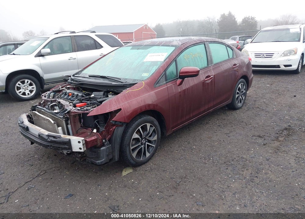 2015 HONDA CIVIC EX VIN: 19XFB2F82FE238087
