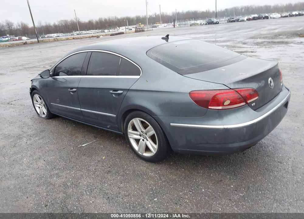 2013 VOLKSWAGEN CC 2.0T SPORT VIN: WVWBP7AN2DE510107