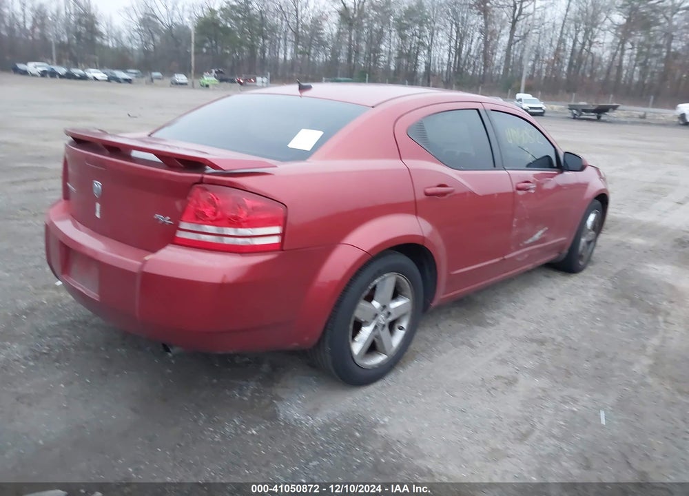 2008 DODGE AVENGER R/T VIN: 1B3LC76M98N614469