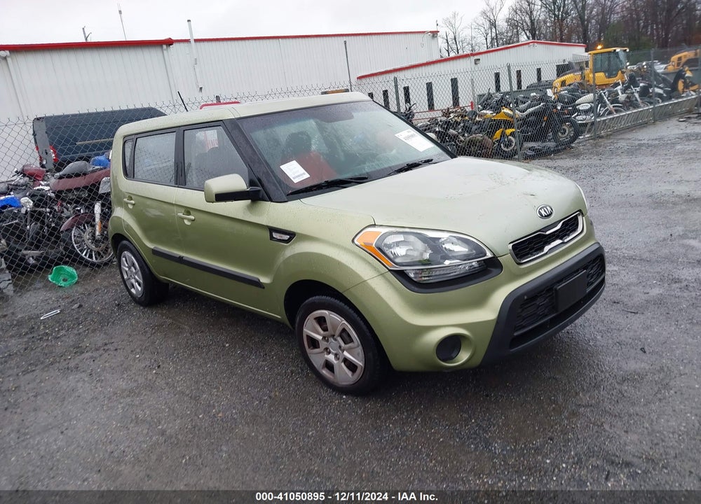 2013 KIA SOUL VIN: KNDJT2A55D7604058